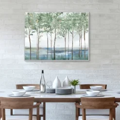 Kirkland's Home Sparse Forest Peak Framed Wall Art- Framed Art