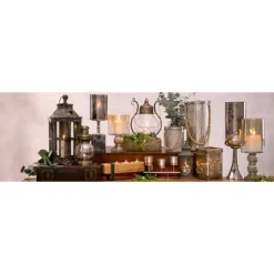Kirkland's Home Speckled 2-Pc. Candle Holder Set- Candle Holders