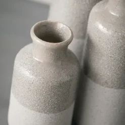 Kirkland's Home Speckled Vases, Set Of 3- Vases