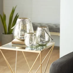 Kirkland's Home Speckled Votive Candle Holders, Set Of 3- Candle Holders
