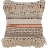 Kirkland's Home Spice And Natural Chic Fringe Pillow- Pillows