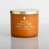 Kirkland's Home Spiced Vanilla Rum Triple Wick Jar Candle- Candles