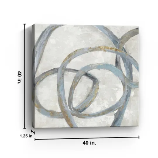 Kirkland's Home Spiral Giclee Canvas Art Print- Canvas Art