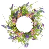 Kirkland's Home Spiral Lavender And Wildflower Blend Wreath- Wreaths