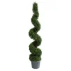 Kirkland's Home Spiral Potted Boxwood Topiary- Trees & Topiaries