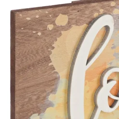 Kirkland's Home Splattered Look What I Did Plaque With Clips- Wall Quotes & Signs