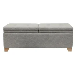 Kirkland's Home Split Seat Jackson Storage Bench- Benches & Ottomans