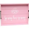 Kirkland's Home Spring Has Sprung Wood Tray- Decorative Trays