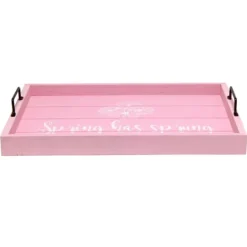 Kirkland's Home Spring Has Sprung Wood Tray- Decorative Trays
