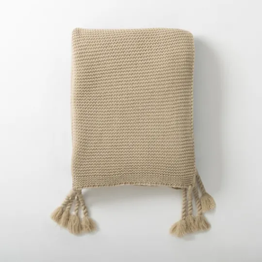 Kirkland's Home Spring Knit Throw Blanket- Blankets & Throws