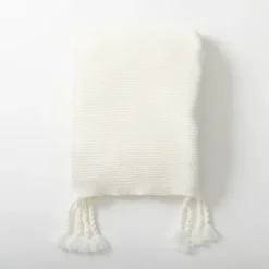 Kirkland's Home Spring Knit Throw Blanket- Blankets & Throws