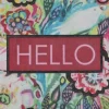 Kirkland's Home Spring Sunset Floral Doormat- Doormats
