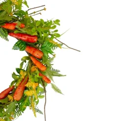 Kirkland's Home Springtime Carrots Easter Wreath- Wreaths