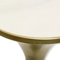 Kirkland's Home Spun Gold Metal Tapered Cocktail Table- Accent & End Tables