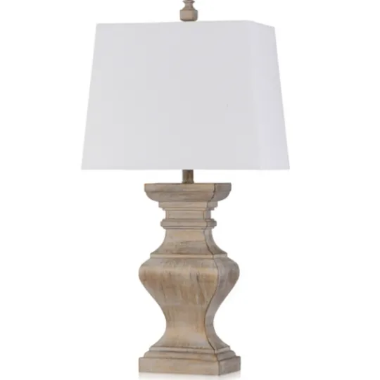 Kirkland's Home Square Candlestick Table Lamp- Table Lamps