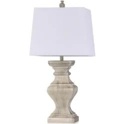 Kirkland's Home Square Candlestick Table Lamp- Table Lamps