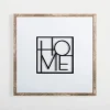 Kirkland's Home Square Metal Home Framed Wall Plaque- Wall Quotes & Signs
