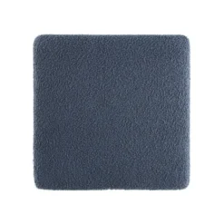 Kirkland's Home Square Sherpa Upholstered Storage Ottoman- Benches & Ottomans