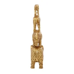 Kirkland's Home Stacked Animals Statue- Statues & Figurines