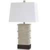 Kirkland's Home Stacked Plates Table Lamp- Table Lamps