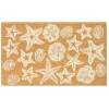 Kirkland's Home Starfish And Sand Dollars Coir Doormat- Doormats