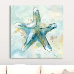 Kirkland's Home Starfish Giclee Canvas Art Print- Canvas Art