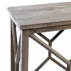 Kirkland's Home Stephan Natural Wood Console Table- Console Tables