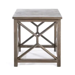 Kirkland's Home Stephan Natural Wood Side Table- Accent & End Tables