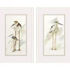 Kirkland's Home Stilt Birds Framed Art Prints, Set Of 2- Framed Art