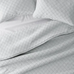 Kirkland's Home Stitched Diamond 3-Pc. King Quilt Set- Quilts