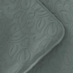 Kirkland's Home Stitched Floral 2-Pc. Twin Quilt Set- Quilts