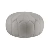 Kirkland's Home Stitched Round Ottoman- Benches & Ottomans