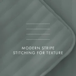 Kirkland's Home Stitched Stripes 2-Pc. Twin Quilt Set- Quilts