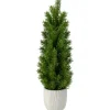 Kirkland's Home Stone Base Fir Mini Potted Christmas Tree- Trees & Topiaries