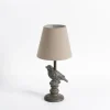 Kirkland's Home Stone Gray Perched Bird Table Lamp- Table Lamps