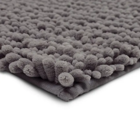 Kirkland's Home Stone Lofty Pile Chenille Bath Mat, 45 In.- Bathroom Rugs