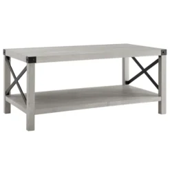 Kirkland's Home Stone Modern Farmhouse Coffee Table- Coffee Tables