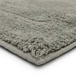 Kirkland's Home Stone Plush Reversible Cotton Bath Mat, 34 In.- Bathroom Rugs