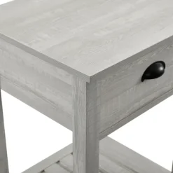 Kirkland's Home Stone Single Drawer Accent Table- Accent & End Tables