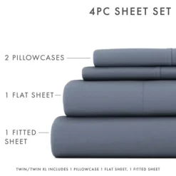 Kirkland's Home Stone Ultra Soft 3-Pc. Twin Sheet Set- Bed Sheets