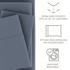 Kirkland's Home Stone Ultra Soft 3-Pc. Twin Sheet Set- Bed Sheets