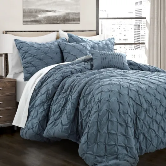 Kirkland's Home Stormy Ravello 5-Pc. Full/Queen Comforter Set- Comforters