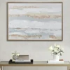Kirkland's Home Strato Hand Embellished Gold Foil Framed Art Print- Framed Art