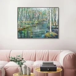 Kirkland's Home Streaming Framed Canvas Art Print- Canvas Art