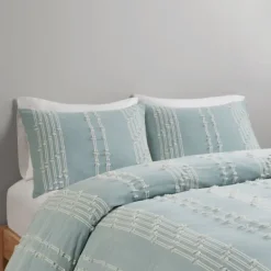 Kirkland's Home Stripe Diamond California King Comforter Set- Comforters