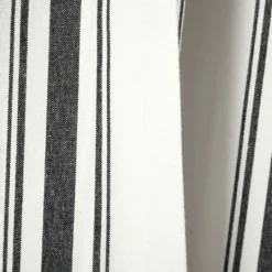 Kirkland's Home Stripe Farmhouse Curtain Panel Set, 63 In.- Curtains & Drapes