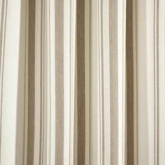 Kirkland's Home Stripe Farmhouse Curtain Panel Set, 95 In.- Curtains & Drapes