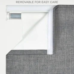 Kirkland's Home Stripe Ricci Blackout Curtain Shade, 34 In.- Curtains & Drapes