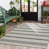 Kirkland's Home Stripe Weave Sun Shower Outdoor Area Rug, 7X9- Outdoor Rugs