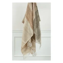 Kirkland's Home Stripe Woven Throw- Blankets & Throws